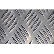Лист нержавеющий рифленый ЧЕЧЕВИЦА 0,8х1000x2000мм